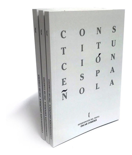 Constituciãân, De Curieses, Oscar Curieses. Editorial Ya Lo Dijo Casimiro Parker, Tapa Blanda En Español