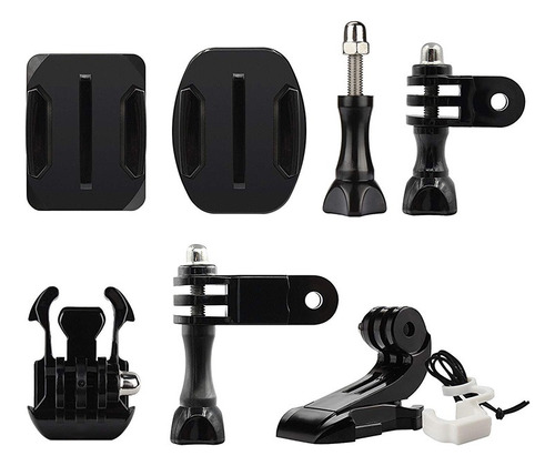 Kit Para Gopro De Tornillos, Bases Y Clip