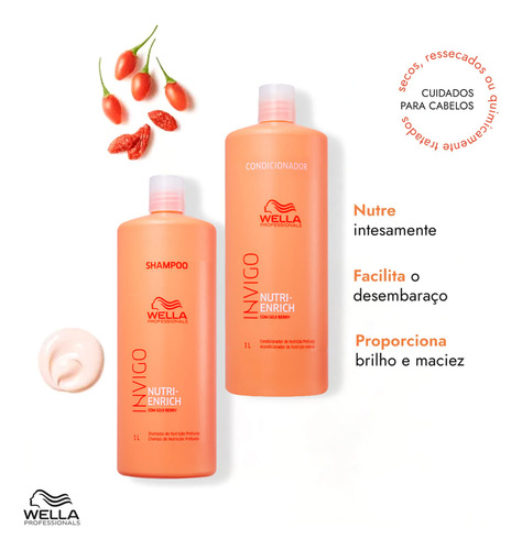 Wella Professionals Invigo Nutri-enrich Salon (2 Produtos)