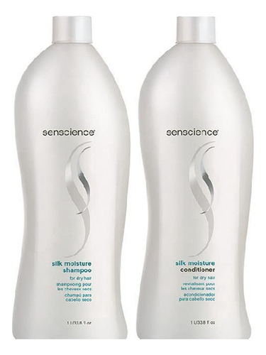Senscience Shampoo + Condicionador Silk Moisture 1000ml