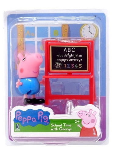 Peppa Pig School Time With George Mini Figure