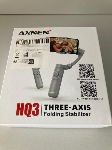 Estabilizador Gimbal Celular 3 Eixos Axnen Hq3 Preto (Usado)