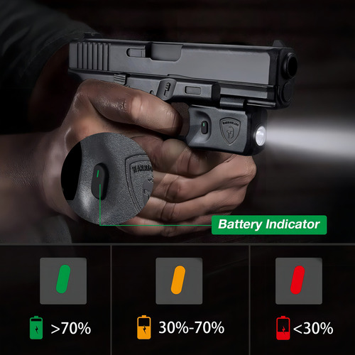 Linterna Sl-1 Pistola Glock 17 19 + Canana Interna Holster