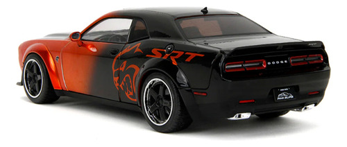 Dodge Challenger Srt Hellcat 2015 Redeye Widebody Jada 1/18 Negro/cobre