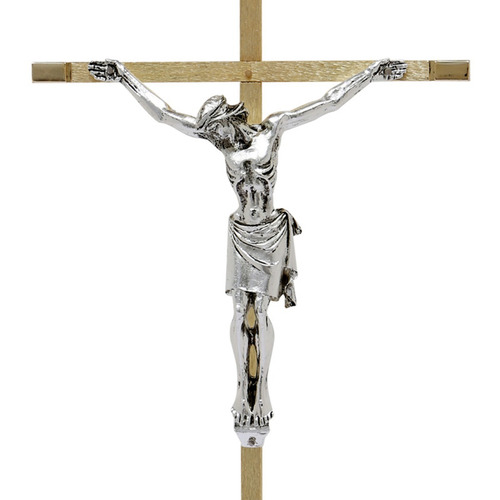 Jorvina / Cristo No. 16 Rayado Cuadrado Plata
