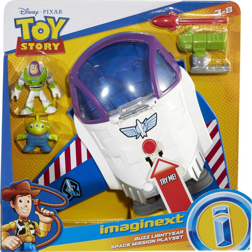 Imaginext Toy Story Nave Espacial Buzz Lightyear