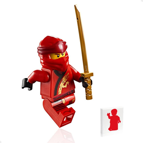 Minifigures Pierna Ninjago Legacy Kai (con Espada De Dragó.