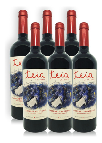 Teia Cab. Sauvignon - Cab. Franc 2020 6x750ml Bodega Lagarde