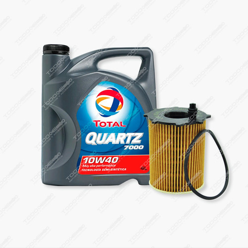 Filtro Aceite + Aceite Total Peugeot Partner 1.9 D Original