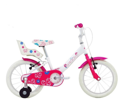 Imagem 1 de 7 de Bicicleta Infantil Groove My Bike Aro 16 Branca 4-8 Anos