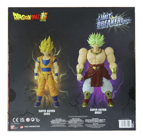 Dragon Ball Limit Breaker Goku Y Broly Figura Bandai Paquete | Envío gratis
