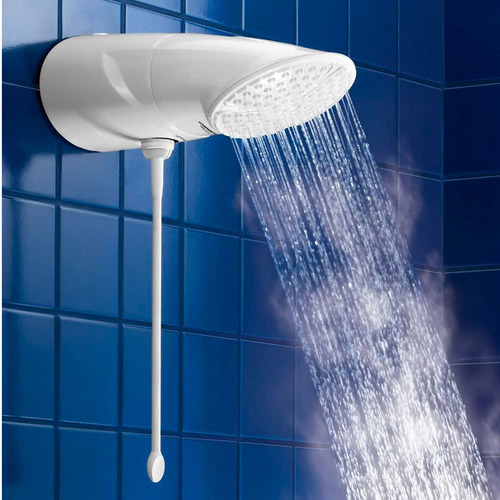 Imagen 4 de 5 de Regadera Electrica Top Jet 110-220 Blanca Lorenzetti