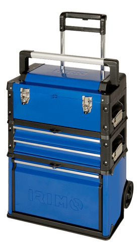 Caja de herramientas Irimo 9021FTW520 de metal con ruedas 320mm x 520mm x 720mm azul