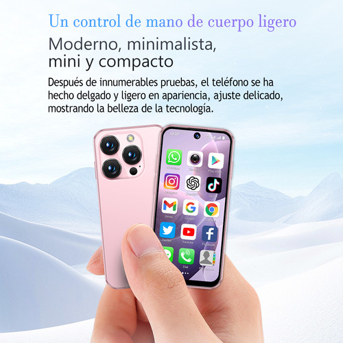 Miniteléfono Inteligente Aiek Xs19, 3g, 3,8 Pulgadas, 2 Gb De Ram, 16 Gb De Rom, Android 10.0, Reconocimiento Facial, 2000 Mah, Wifi, Bluetooth
