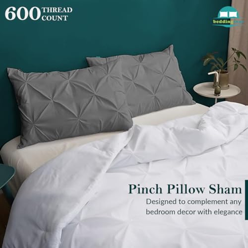 Juego De 2 Fundas De Almohada 100% Algodón Egipcio