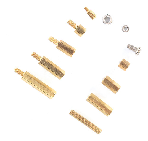 Standoff Spacer Pillar, 240 Unidades, Kit De Parafusos Hexag