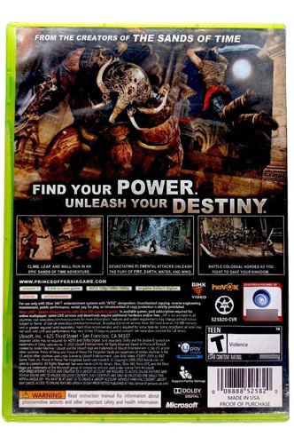 Prince Of Persia The Forgotten Sands Xbox 360 En Español (Reacondicionado)