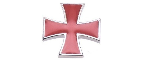 Pin Broche Cruz Templaria Caballero Cruzado