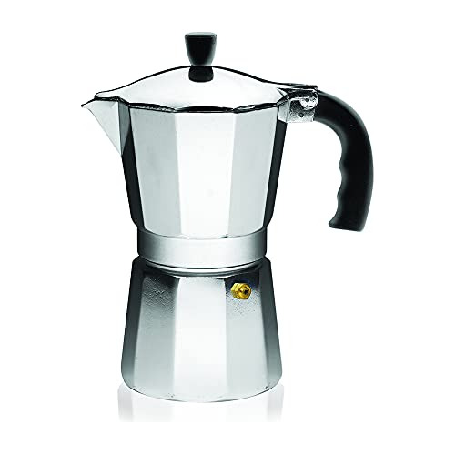 Cafetera Para Estufa De Espresso De Aluminio Para 3 Tazas