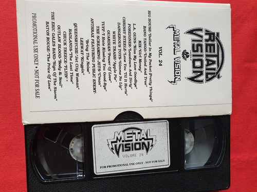 Compilatorio De Videos Metal Vision Vol. 24 Vhs