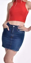 Comprar Polleras Minifaldas De Jeans