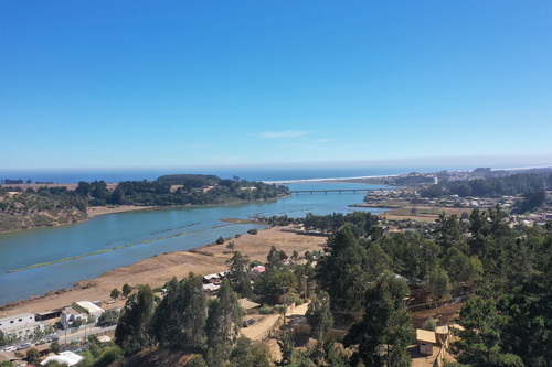 Vista Laguna De Cahuil
