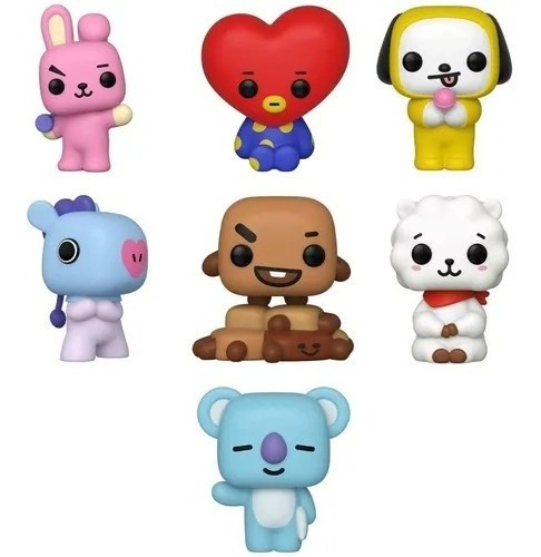 Funko Pop Bt21 Set De 7 Pack A Barnes & Noble Exclusive