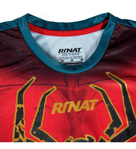 Imagen 3 de 7 de Jersey De Portero Rinat Kaine Infantil Azul Rojo.