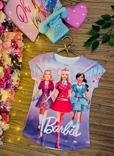 Blusa barbie niña hotsell