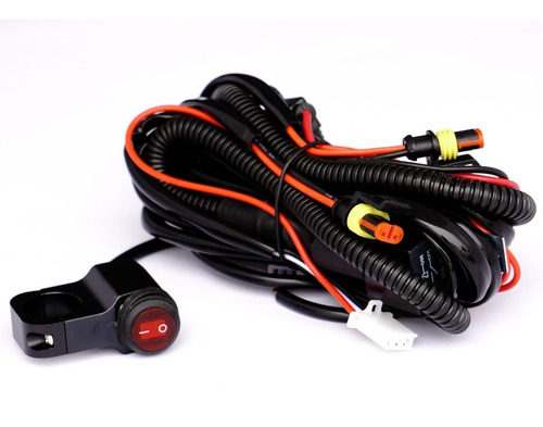 Imagen 6 de 8 de Faros Auxiliares Para Moto Sercomoto Sm4123 4leds 60w