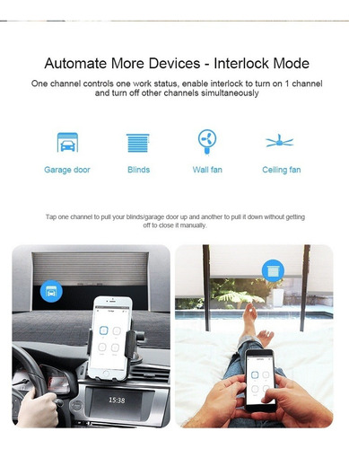 Interruptor Inteligente Sonoff 4ch Pro R3 Rf433 Wifi