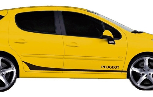 Peugeot 207, Calco Ploteo Modelo Predator