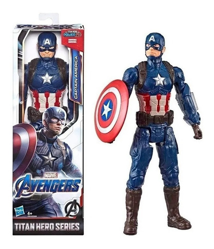 Capitan America Avengers Blast Gear 30cm Hasbro Titan Hero 