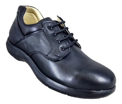 Zapatos Piel Negro Hombre Trabajo Chef Mesero Dr. Hosue 6321