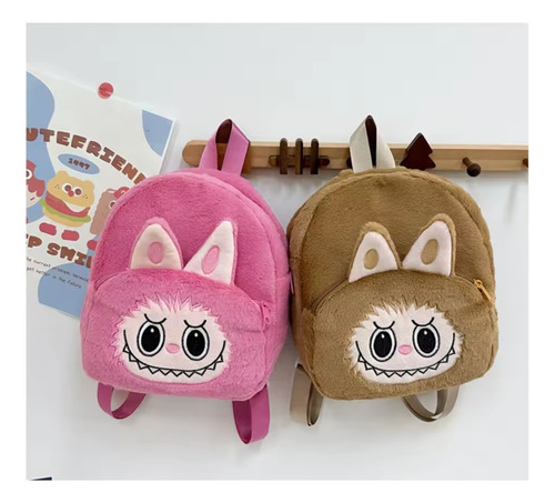 Mochila Labubu Monstruo Peluche