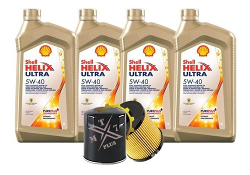 Aceite Full Sintetico 5w40 Shell Ultra