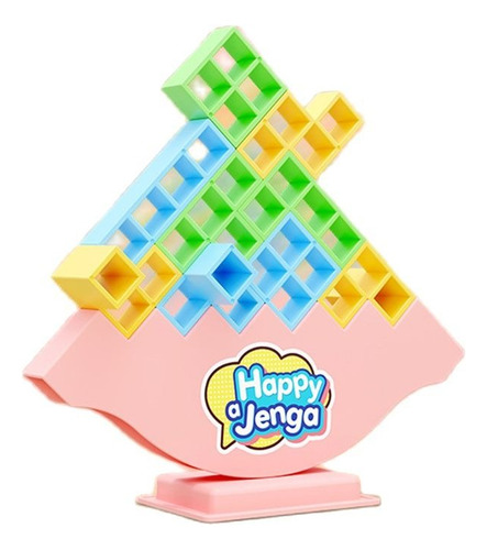 Tetra Tower Juguete Juego Mesa Tetris Balance Equilibrio 16