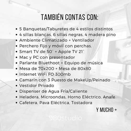 Imagen 9 de 9 de Alquiler De Estudio Fotográfico Video Microcentro