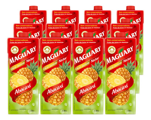 Suco Maguary Abacaxi 1l 12 Unidades