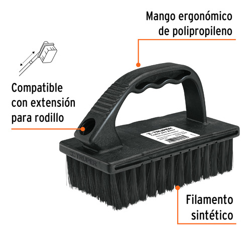 Cepillo Para Pintor, Multiusos Con Cerdas Sintéticas, Truper