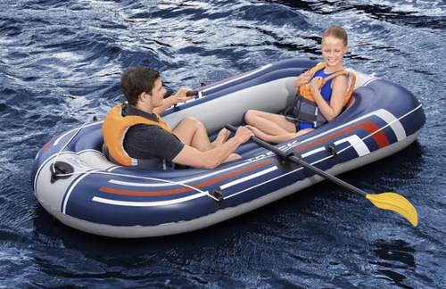 Bote Inflable Raft Hydroforce 228cm X 182cm - Bestway
