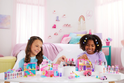 Set De Juguetes Barbie Mini Barbieland Doll Y Coche Converti