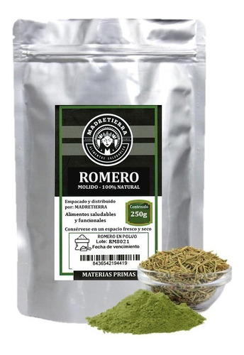 Romero Molido X250g Natural - g a $64