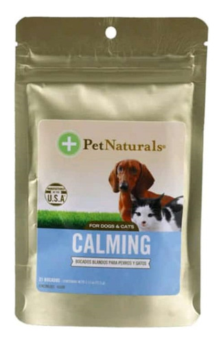 Calming Pet Naturals Perros Y Gatos 21 Tabletas