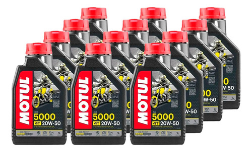 Aceite Motul 4t 5000 20w50 X 12lts Caja