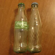 Comprar Lote 2 Botellas Antiguas Coca Cola Life Y Pepsi Coleccion