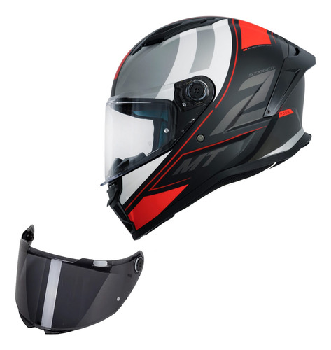 Capacete Mt Helmets + Viseira Extra - Combo Capacete Moto
