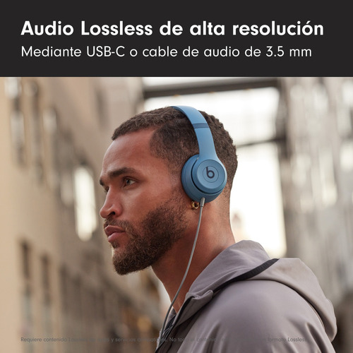 Audifonos Abiertos Inalámbricos Beats Solo 4 - Azul Pizarra Azul