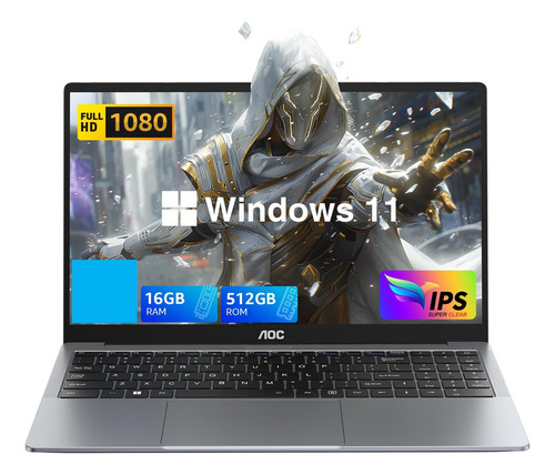 Laptop Aoc Ax16 Pro Ryzen 7 16gb Ram 512gb Ssd Fhd