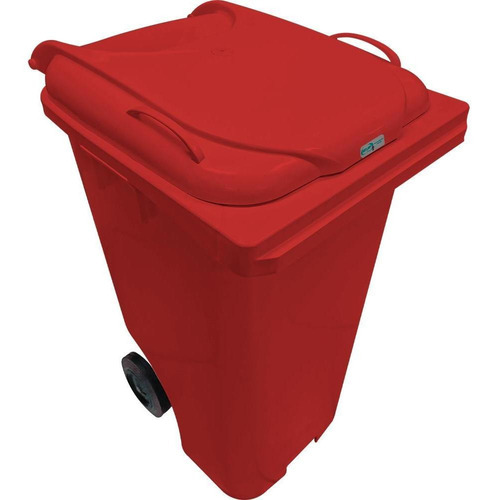 Lixeira Container Vermelha 240 Litros